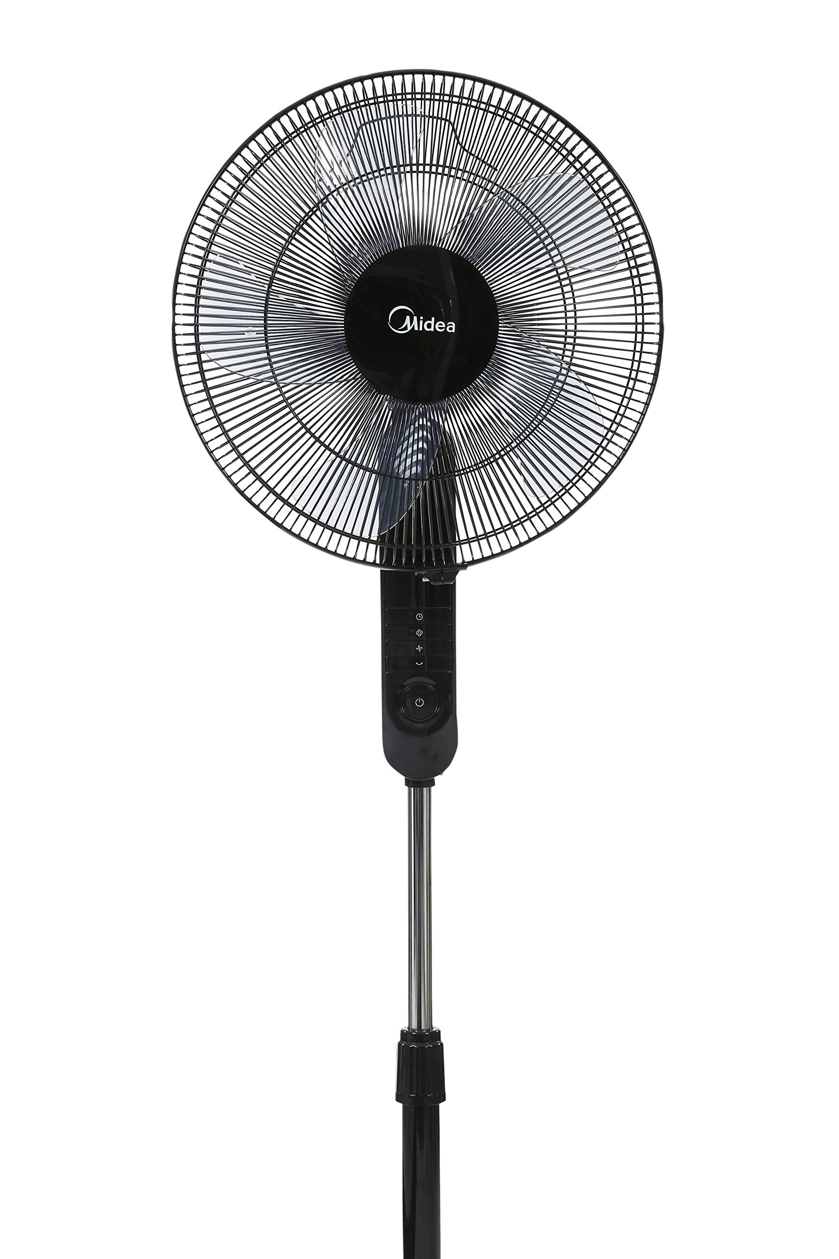 Midea Pedestal Stand Fan with Remote Control, 16 inch, 3D Oscillation Directions, 3 Speed Levels & Adjustable Height ميديا مروحة قائمة بقاعدة مع جهاز تحكم عن بعد، 16 انش، اتجاهات تذبذب ثلاثية الابعاد، 3 مستويات سرعة وارتفاع قابل للتعديل Midea Pedestal Stand Fan with Remote Control, 16 inch, 3D Oscillation Directions, 3 Speed Levels & Adjustable Height ميديا مروحة قائمة بقاعدة مع جهاز تحكم عن بعد، 16 انش، اتجاهات تذبذب ثلاثية الابعاد، 3 مستويات سرعة وارتفاع قابل للتعديل